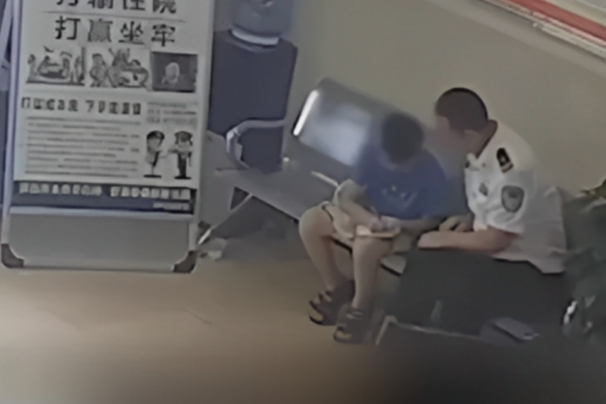Boy Scolded for Homework