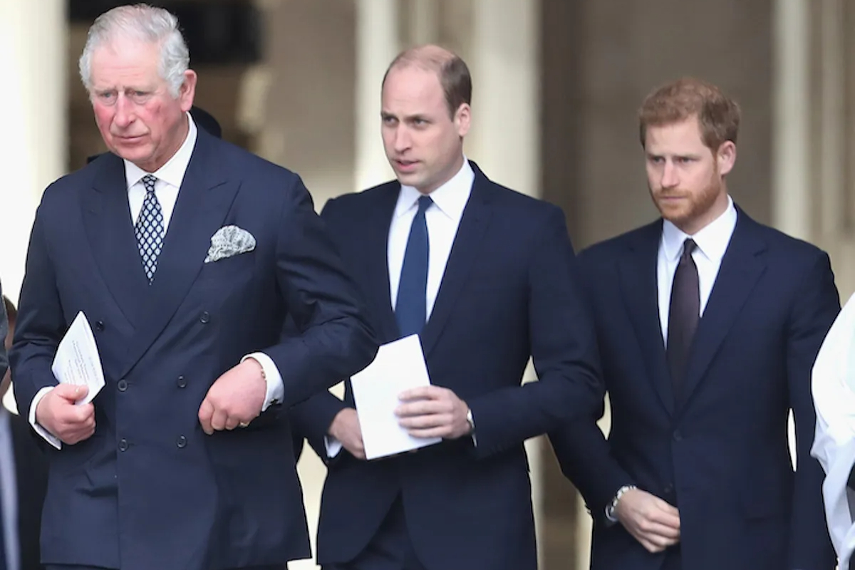 King Charles Prince Harry Prince Andrew