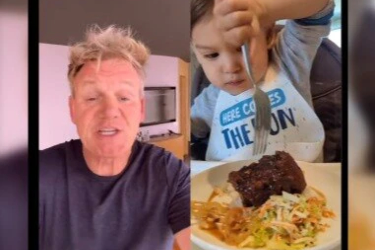 2-Year-Old's Cooking Skills Impress Gordon Ramsay