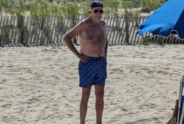 Joe Biden Goes Shirtless, and the World Reacts