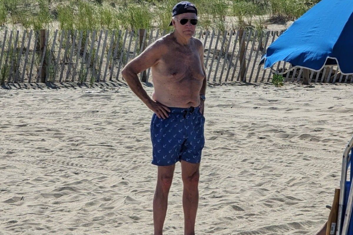 Joe Biden Goes Shirtless, and the World Reacts