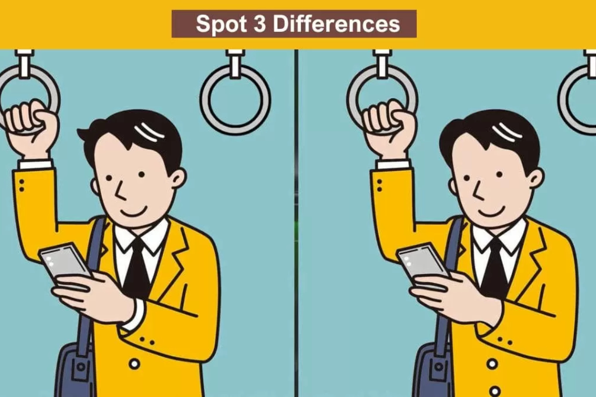 3 Differences Between These Pictures, Can You Find Them?