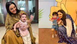 Kiran Tabeir adorable pictures with her Daughter