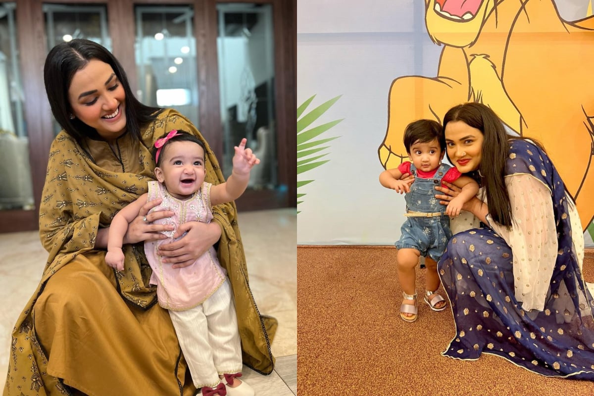 Kiran Tabeir adorable pictures with her Daughter