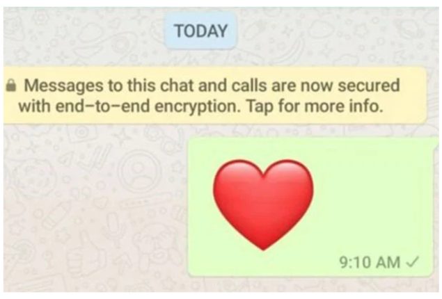 Sending heart emojis to women on WhatsApp could lead to jail