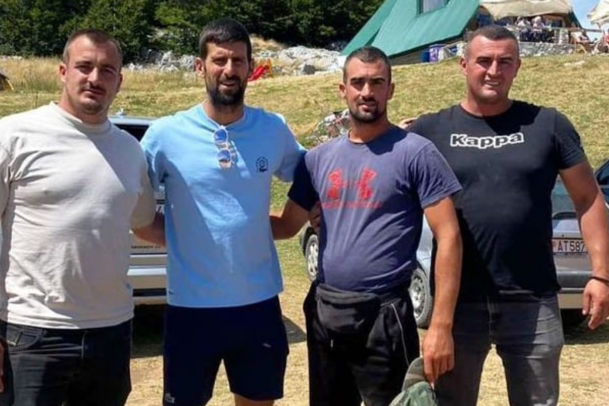 Novak Djokovic New Look