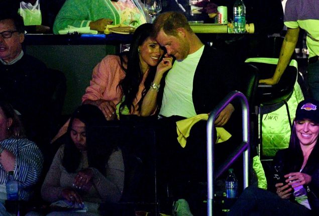 Prince Harry & Meghan Markle enjoy date in Montecito