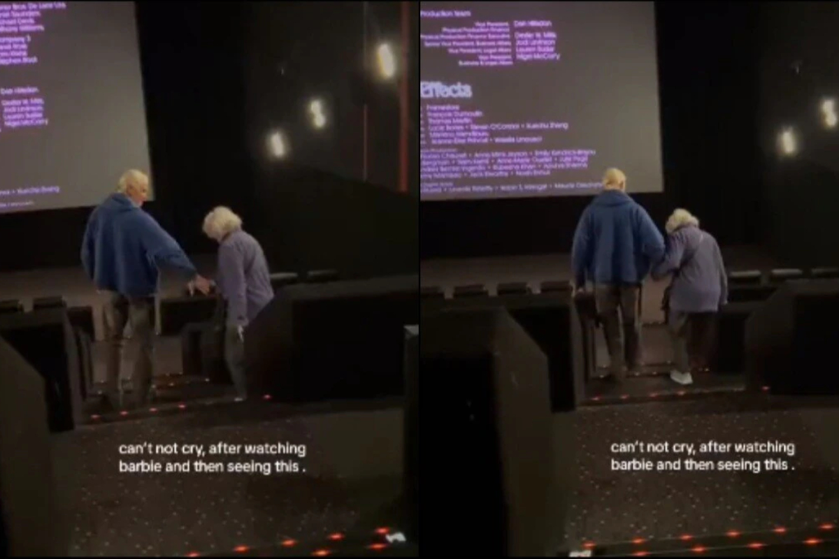 Elderly Couple's Joyful Reaction to Barbie Movie Melts Hearts