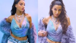 Nora Fatehi give a glimpse of her Photoshoot and show