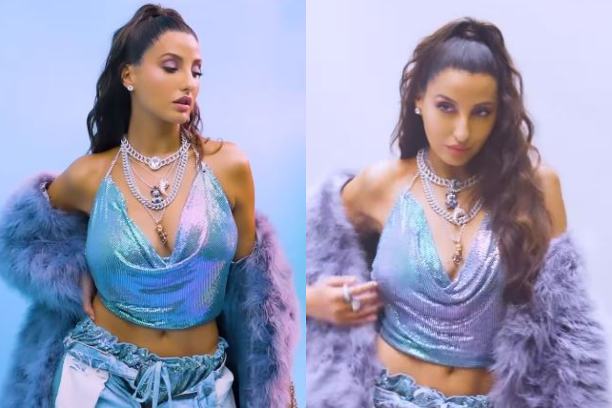 Nora Fatehi give a glimpse of her Photoshoot and show