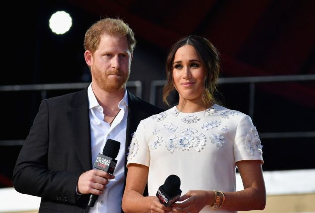 Prince Harry and Meghan Markle happy together