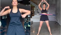 Shruti Haasan Amps Up Weekend Vibes with Playful Hula Hoop Workout