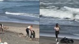 Internet slams woman for staged beach cleanup in Bali