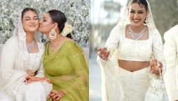 Anzela Abbasi looks stunning in her wedding pictures