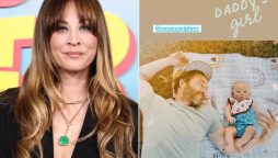Kaley Cuoco Posts Adorable Photo of her Daughter with Tom Pelphrey