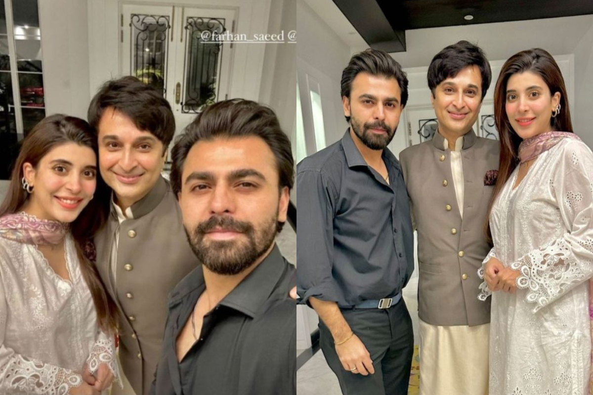 Urwa Hocane and Farhan Saeed spotted together in a party