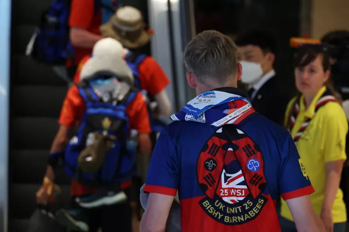 Scouts from South Korea