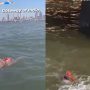 Woman Swims 36 KM to Gateway of India for Cancer Awareness