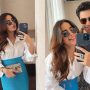 Saboor Aly and Ali looks fabulous in their vacation pictures from baku