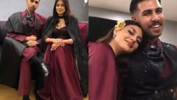 Anzela Abbasi looks stunning in her Reception Pictures