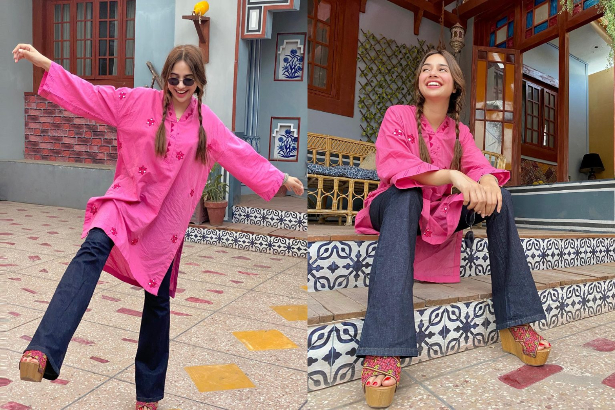 Sabeena Farooq Gorgeous clicks from a drama set