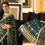 Hania Aamir Radiates Elegance in Green Lehenga