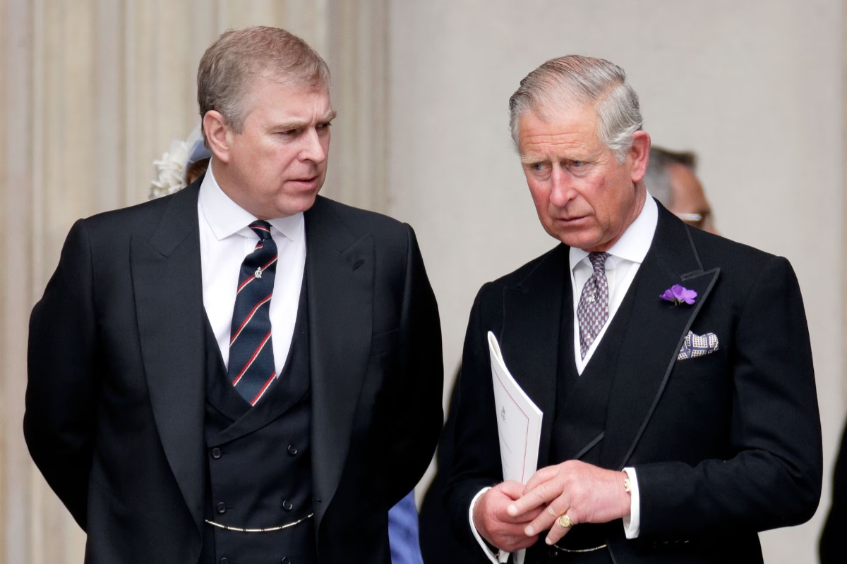 King Charles Prince Andrew