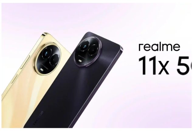 Realme 11X 5G design unveiled by a leaked image