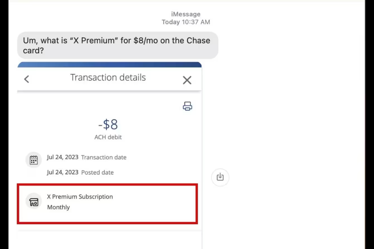 Husband Caught Paying $8/Month for X Premium, Wife Not Happy