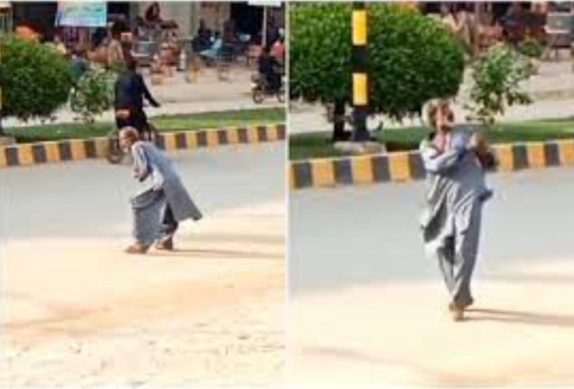 Cricket-Loving Grandpa Goes Viral for His Imaginative Batting
