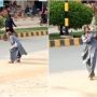 Cricket-Loving Grandpa Goes Viral for His Imaginative Batting