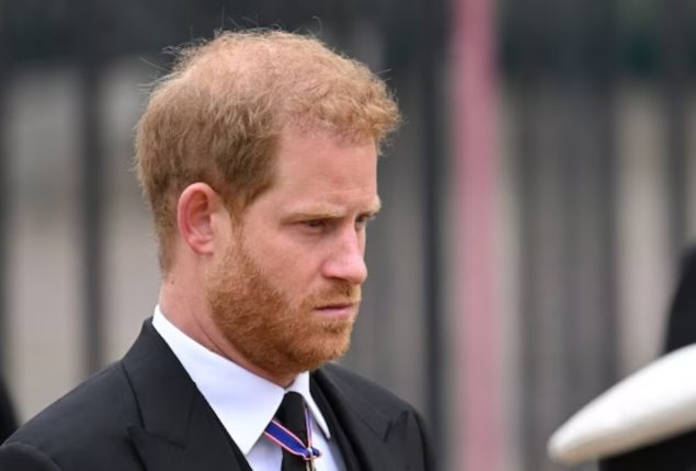 Royal family removed title of Prince Harry from their website