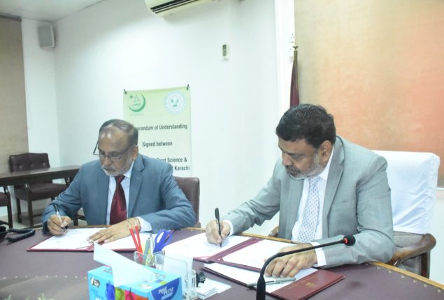 KU, TRDP inks MoU to conduct nutrition analysis, survey in Thar