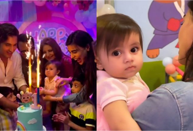 Shahroz and Sadaf celebrate their daughter daughter’s 1st birthday