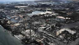 Hawaiian town of Lahaina destroyed as Maui fires claim 53 lives