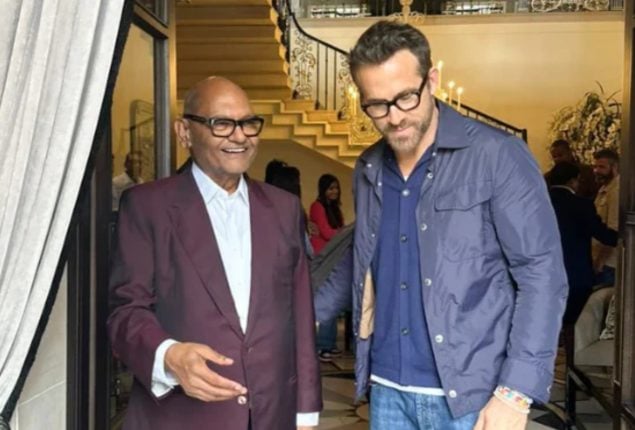 Anil Agarwal, Ryan Reynolds Team Up to Fight Child Hunger