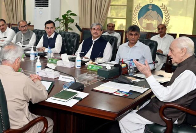 Resignation of 25 members of KP caretaker cabinet approved