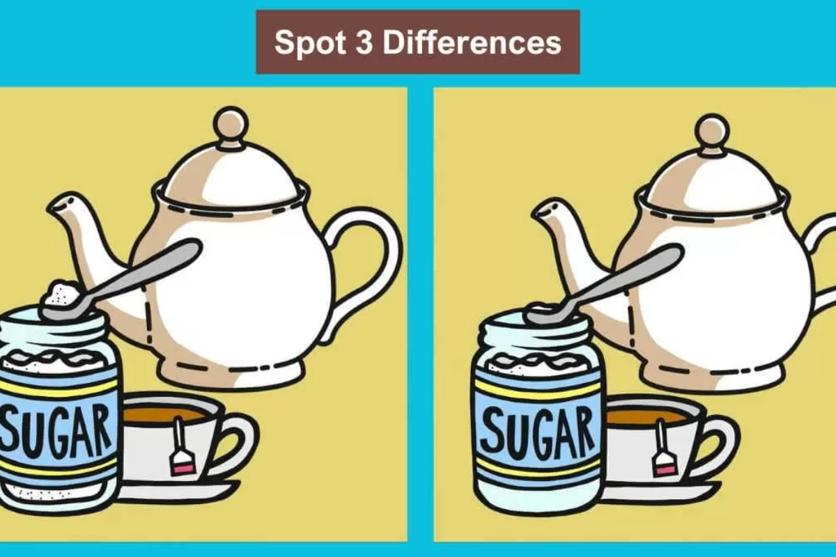 Can You Spot the 3 Differences in These Tea Table Pictures?
