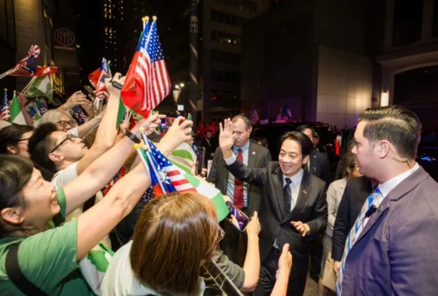 China vows to take action against Taiwan VP’s US visit