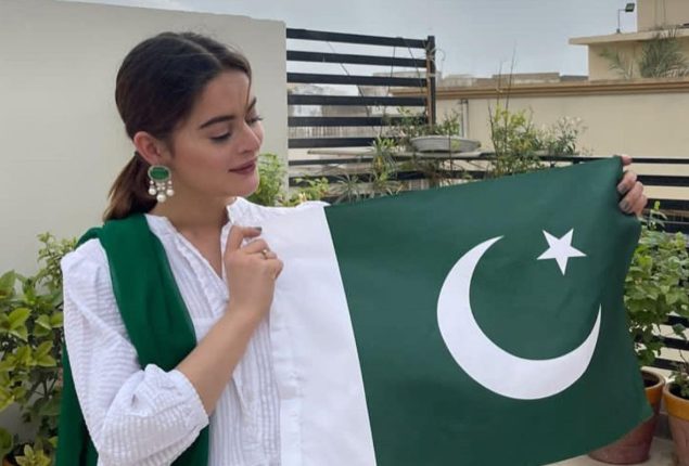 Minal Khan Captures the Spirit of Patriotism on Instagram