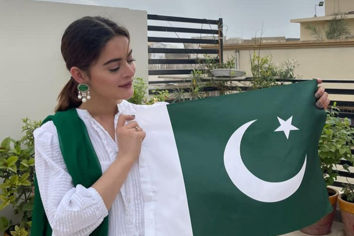 Minal Khan Captures the Spirit of Patriotism on Instagram