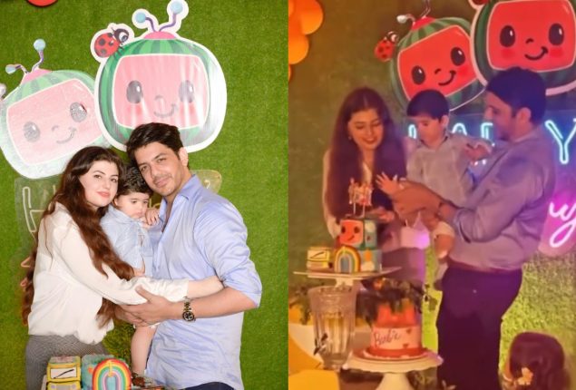 Goher Mumtaz & Anam Celebrates their son’s birthday
