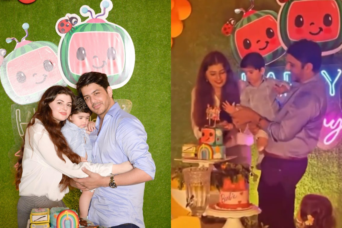 Goher Mumtaz & Anam Celebrate Son their son’s birthday