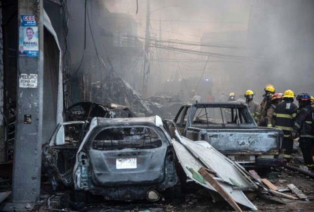 Huge explosion in Dominican Republic kills at least 12