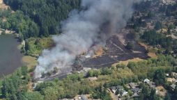 Evacuations in Lakewood prompted by Fort Steilacoom Park fire