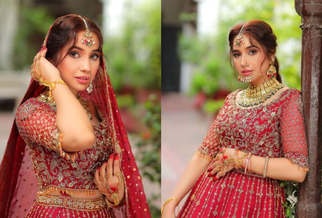 Sabeena Farooq looks stunning in her latest bridal shoot