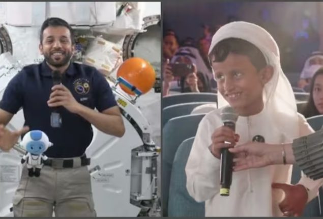 Astronaut Sultan Al Neyadi’s surprise call from space melts hearts