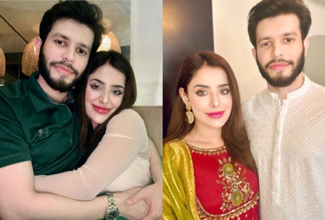 Nida Khan adorable pictures with her husband