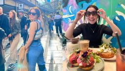 Hania Aamir Stunning pictures from her vacations in London