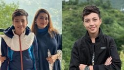 Pehlaaj Hassan grownup pictures with her mother Qurutulain